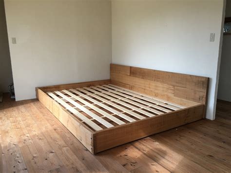 oak bedframe