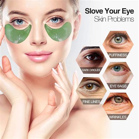 Collagen Under Eye Patches - 30 Pairs Gel Pads for Dark Circles