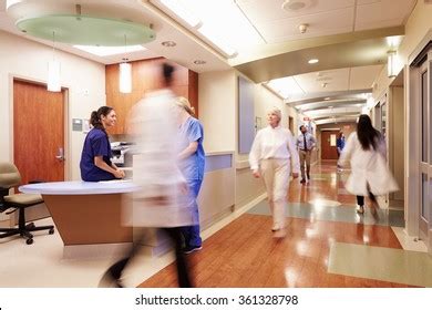 Busy Nurses Station Modern Hospital Stock Photo 352316315 | Shutterstock