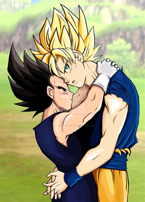 Goku X Vegeta by TRACeXvALINTYNE on DeviantArt