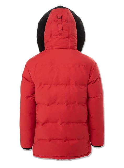 Jordan Craig Jacket - Bismarck Puffer - Red - 91588 – Vengeance78