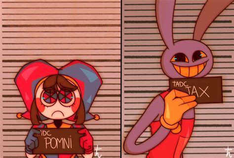 TADC_Pomni and Jax by Tani-shan on DeviantArt