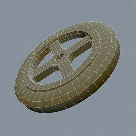 3d Model Crank Wheel