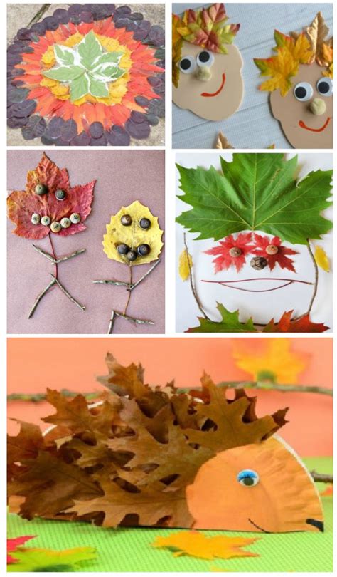 Leaf Crafts for Kids