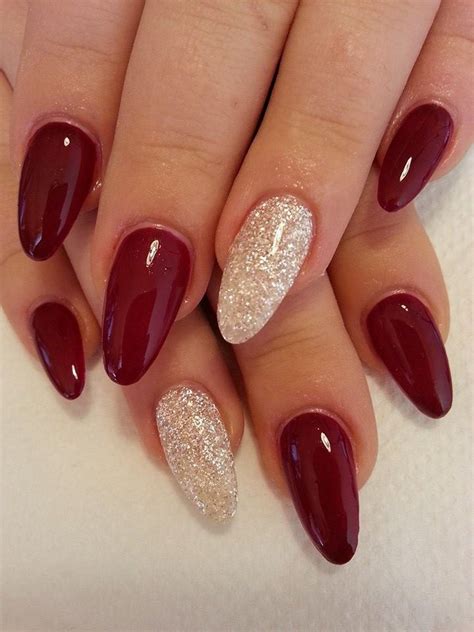 cool Шикарный бордовый маникюр — Лучшие варианты и сочетания | Beauty ...