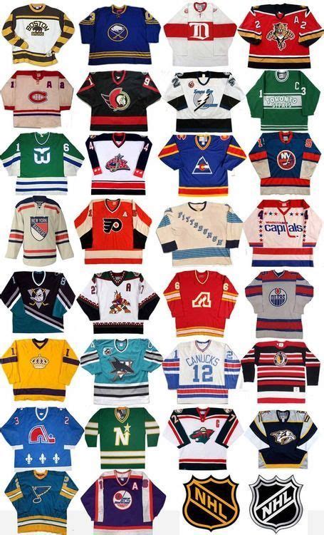 NHL Original SWEATERS | Hockey logos, Nhl, Hockey sweater