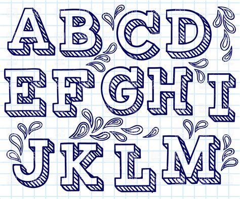 12 Different Fonts Of Letters Images - Cool Font Graffiti Alphabet ...