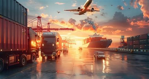 premium photo  plane flying   ship   ship   background