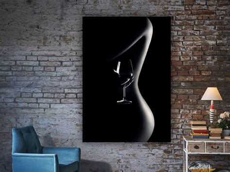 Sexy Woman Canvas, Nude Woman Poster, Nude Woman Art, Nude W | Inspire