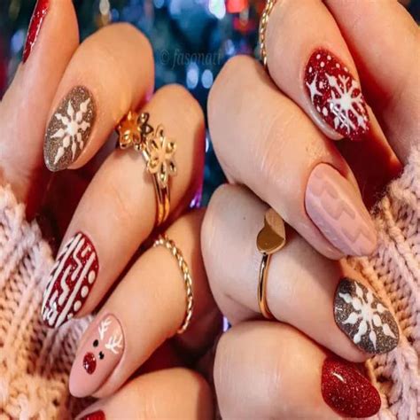 Modelo De Unha Para O Natal - Modelos de Unha Natal 2024: Inspire-se e Arrase! | UnhasEsmaltes