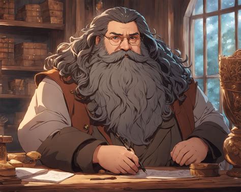 Rubeus Hagrid by NAYAREEN on DeviantArt