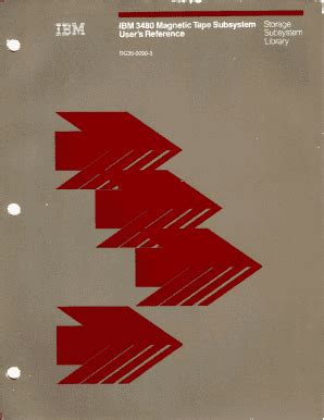 fillable  ibm  magnetic tape subsystem storage users fax