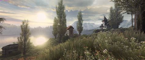 The Vanishing of Ethan Carter Redux at 6880x2880 down sampled. Glorious ...