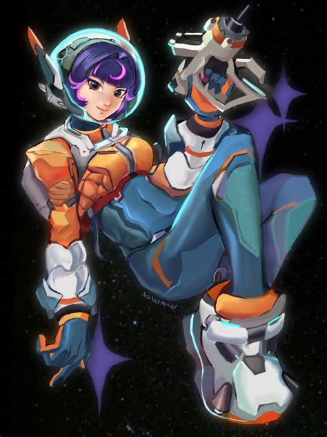 juno (overwatch and 1 more) drawn by ashbutminier | Danbooru
