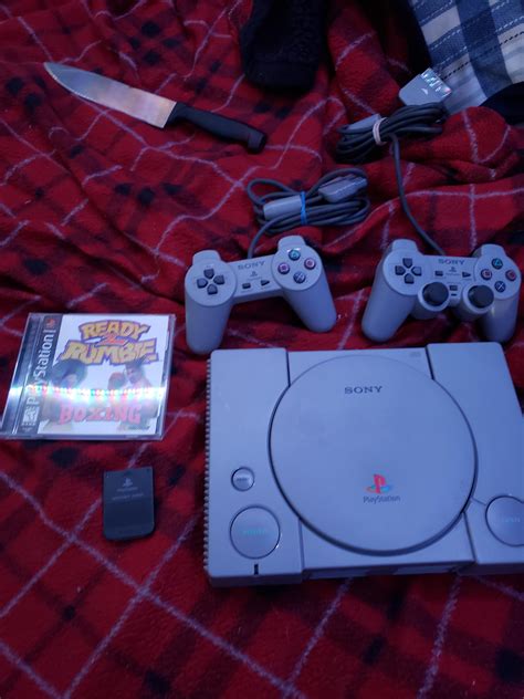 Got 2 controllers, console, ready 2 rumble and memory card on ebay 50 ...