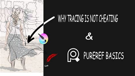CHARACTER DESIGN | Is Tracing cheating? How to use PureRef (gather ...