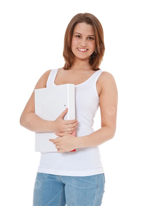 Young Student Attractive Charismatic, Female Person, Brunette, Learning