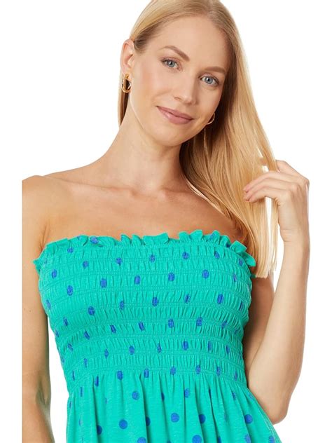 Lilly pulitzer kourtney strapless jumpsuit + FREE SHIPPING | Zappos.com