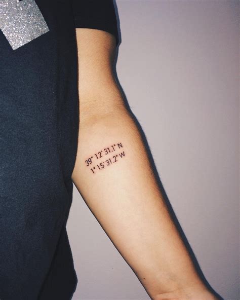 Тату с цифрами: Виды, идеи и значения. - VeAn Tattoo