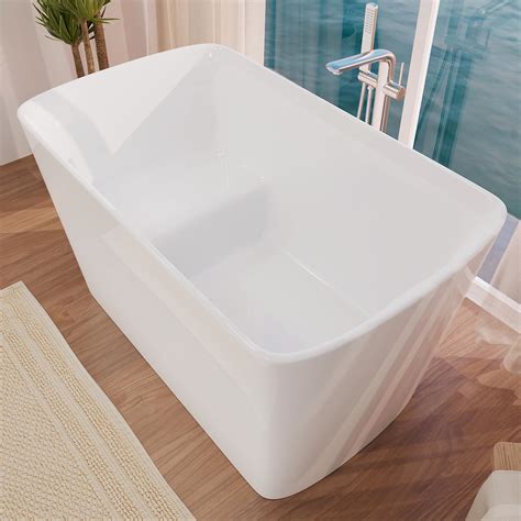KOHLER 1490-X-0 Greek 48" x 32" Drop-In Bathtub, 4-Foot Bath with Extra