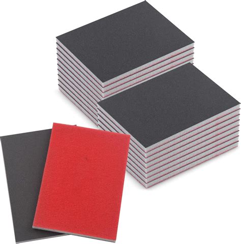Amazon.com: LOUZAGO 20 Pcs 800 Grit Sanding Sponge, Wet Dry Sanding