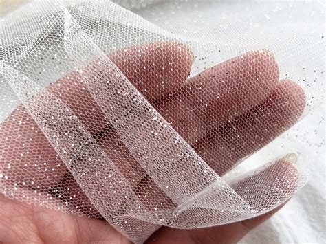 Glitter Tulle Fabric,ivory Tulle Fabric,shiny Sequin Tulle,diy Dress