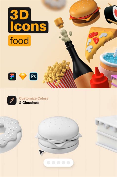 Food 3d visualization ideas | food, 3d visualization, visualisation