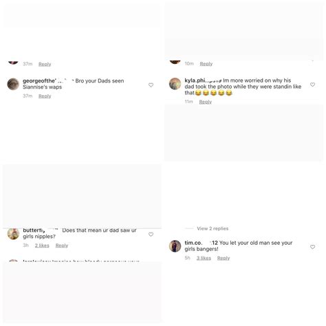 “Why’s your dad taking photos of your girl naked” Fans threw some