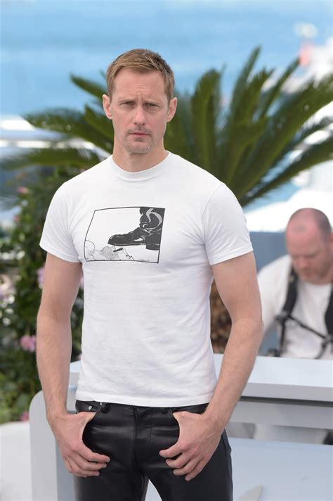 Alexander Skarsgård Channels His Inner Dominatrix at Cannes 2025 in