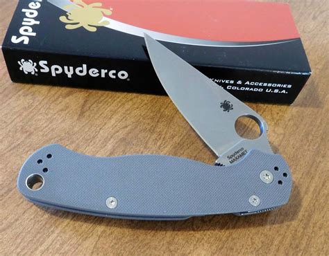 Складной нож Spyderco Paramilitary 2 C81GPDGY2 купить в Москве по цене ...