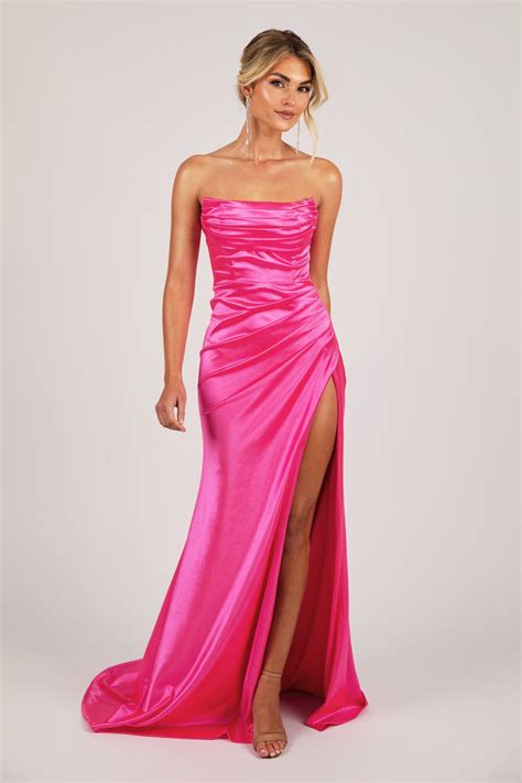 Side Slit Formal Dresses | Long Evening Gowns with Thigh-High Splits
