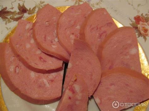 Отзыв о Колбаса вареная Темп "Станичная" | вкусная, с жирком