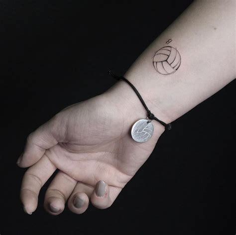Volleyball tattoo by Śliwka Tattoo | Tattoos for guys, Small tattoos ...