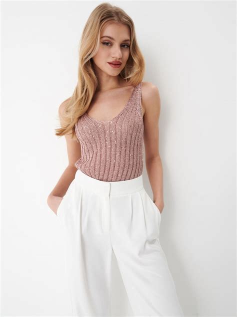 Paillettentop, MOHITO, 5360U-03L