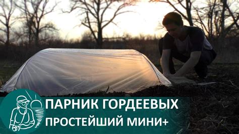 ☘ Простейший мини-парник своими руками по технологии Гордеевых - YouTube