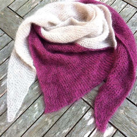 Easy Dreieckstuch Silkycloud à la Knit Knit Berlin stricken - Anleitung ...