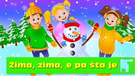 Zima, zima, e pa šta je | Zimska pesma - Jovan Jovanović Zmaj | Dečije ...