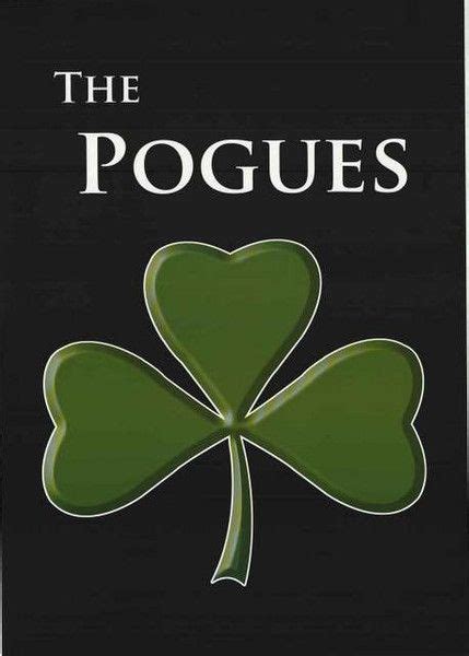 The Pogues Shamrock Poster 24x34 | The pogues, Music poster, Irish punk