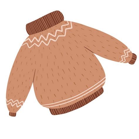 knit sweater hand drawn  png