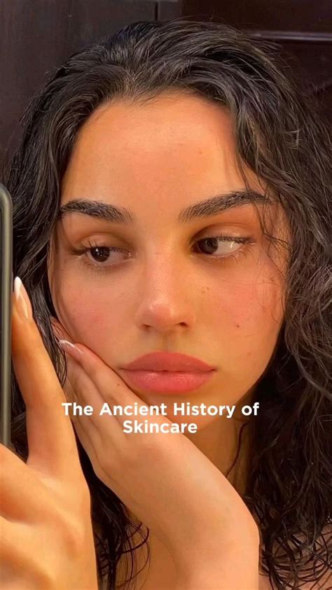 The ancient history of skincare routine | Beauty secrets | Clear skin ...