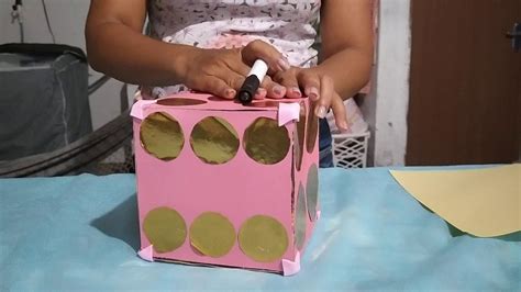 Como Fazer Dado De Papelão - Como fazer um dado com caixa de papelão - YouTube