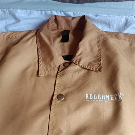 Coach Jacket Roughneck 1991 Yellow Coma of Euphoria, Fesyen Pria ...