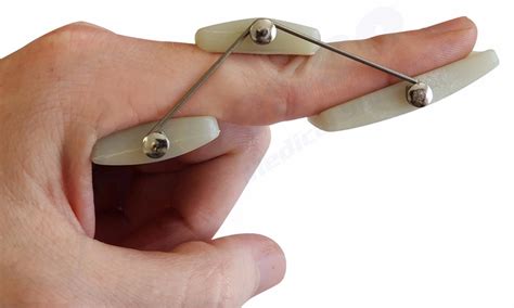Dynamic Finger Support Splint Brace DIP PIP Joint Protection Injury ...