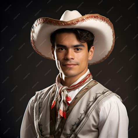 Premium Photo | Portrait of young Mexican man in a male Mexico national