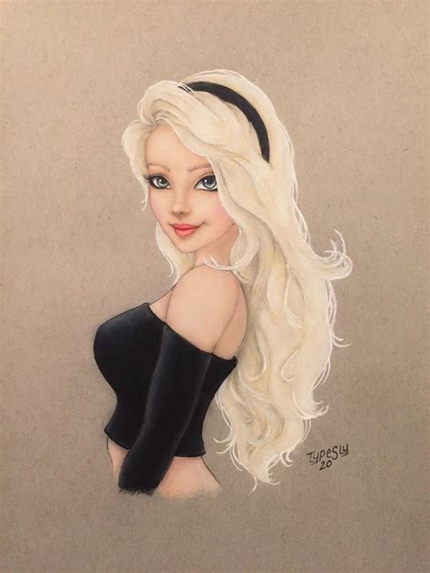 Gwen Stacy - Hair Study 2 by TypeSly on DeviantArt