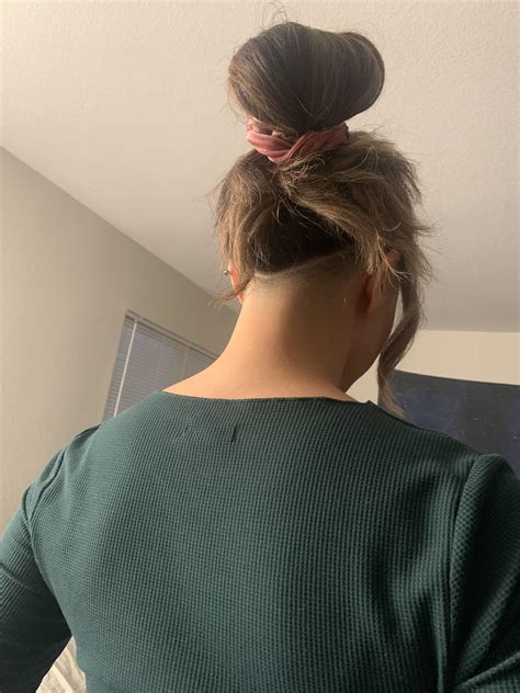 I did a hidden undercut ;D : r/femalehairadvice