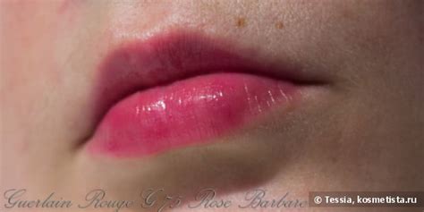 Помада Guerlain Rouge G Rose Collection 75 Rose Barbare | Отзывы ...