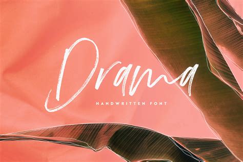 Drama Font on Behance