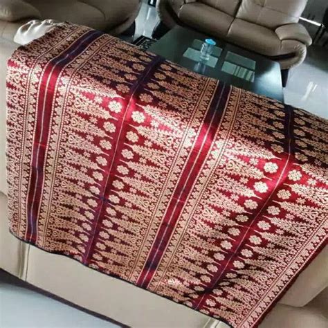 jual songket asli permeter shopee indonesia