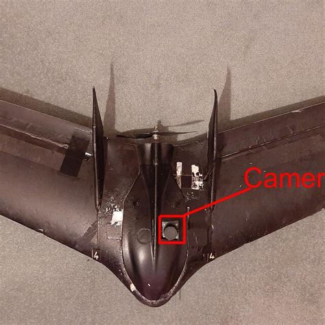 Zeta Science FX61 airframe used for capturing in-flight imagery ...